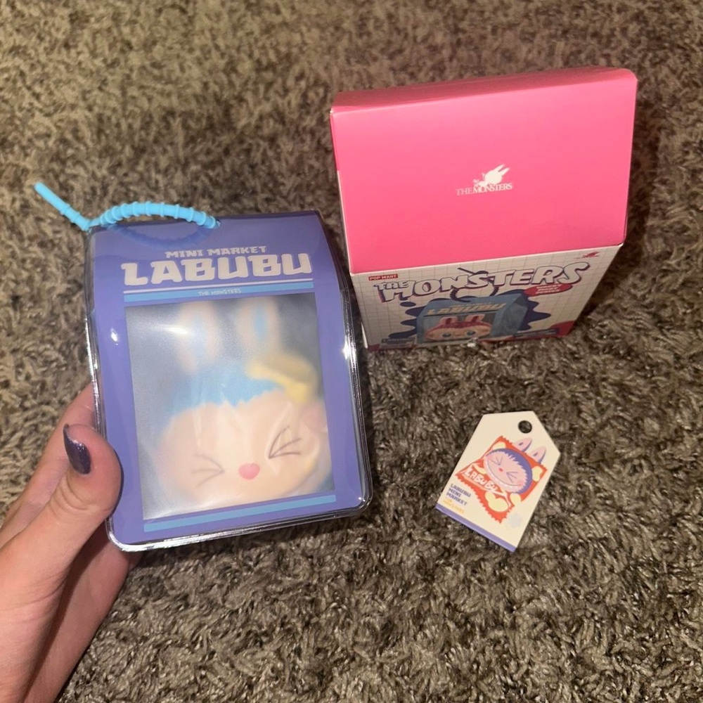 Mini Market Bath Toy - Blue and Pink